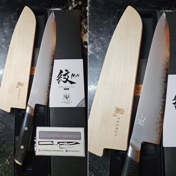Producto - Yaxell Mon Gyuto vg10 250mm con saya