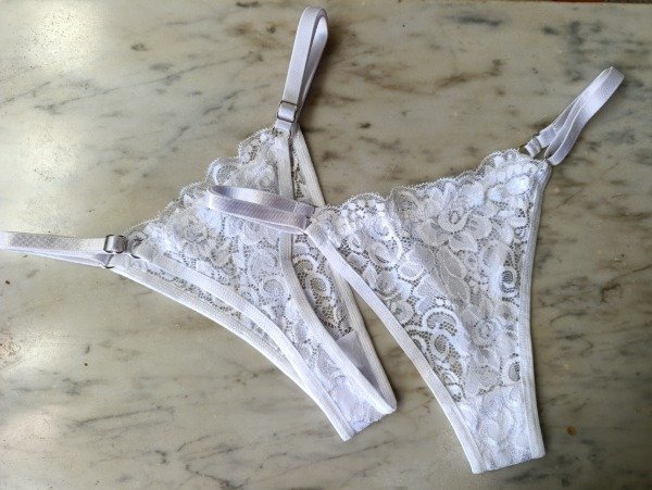 Producto - Tanga less Anastasia blanco