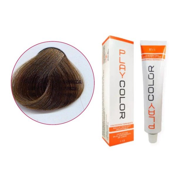 Producto - 8.1 RUBIO CLARO CENIZA PLAY COLOR 60GR