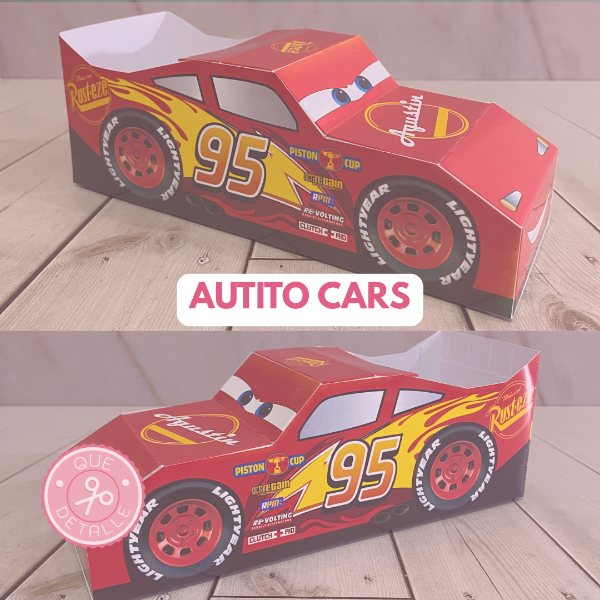 Producto - Autito Cars en 2 formatos pdf y pptx