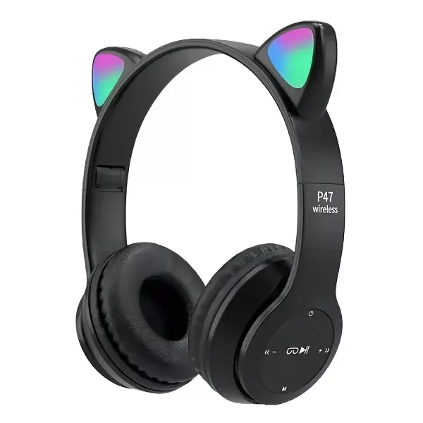 Producto - Auriculares vincha gatito P47