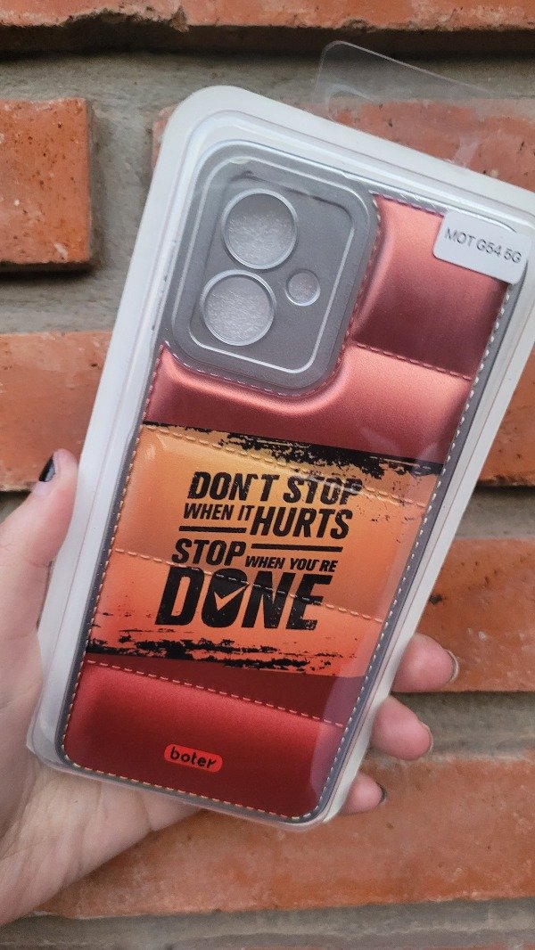 Producto - G54 puffer naranja