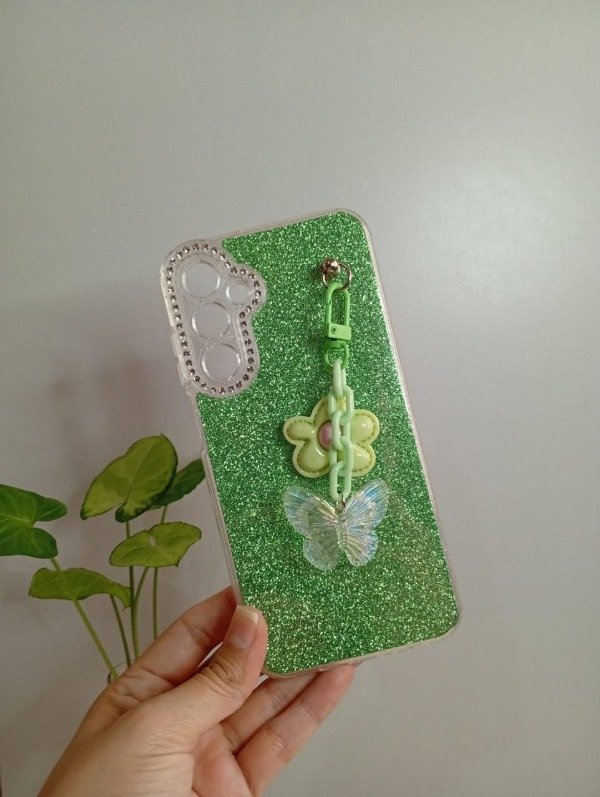 Producto - Funda diseño mariposa y flor