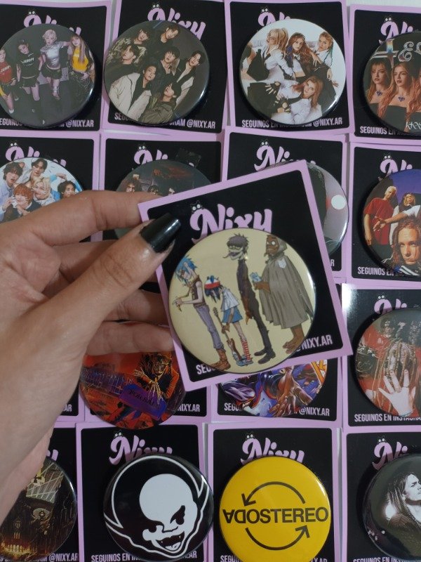 Producto - Pin Gorillaz