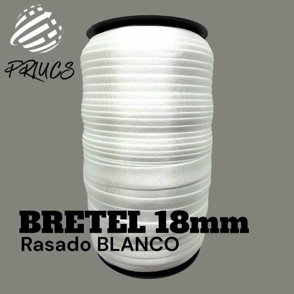 Producto - Bretel 18MM importado Cono Blanco
