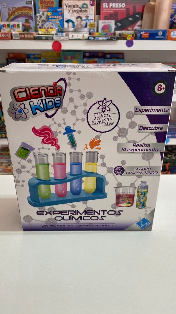 Producto - Ciencia kids- Experimentos quimicos- 14 experimentos- Wi