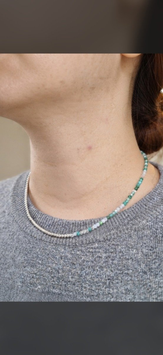 Producto - Choker Mix Cristales Pasteles - 1