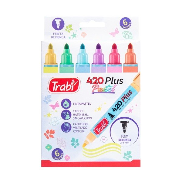 Producto - Marcador Trabi Pastel 420