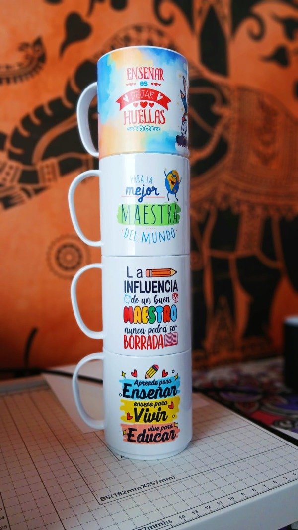 Producto - Taza de Polímero personalizable por 10 unidades