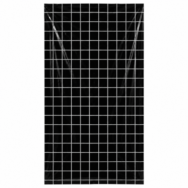 Producto - Cortina Square Negra x 1