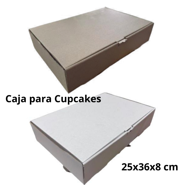 Producto - Caja para Cupcake 25x36 cm x1
