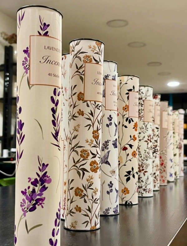 Producto - SAHUMERIOS TUBO PAPEL