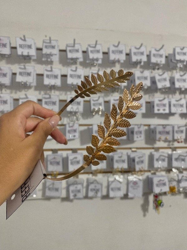 Producto - Vincha Grecia dorada