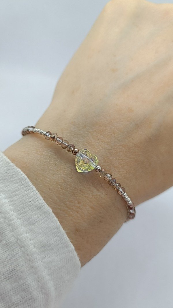Producto - Pulsera Plata y cristales Sw (2 colores) - 5