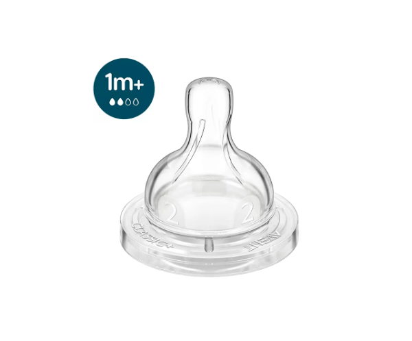 Producto - Tetina Anticólicos Philips Avent 1m+ Flujo Lento. Sin BPA