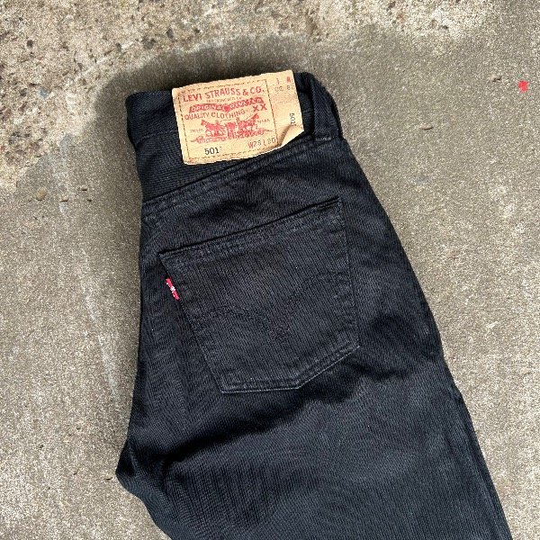 Producto - Jean negro - Levis 501 T28