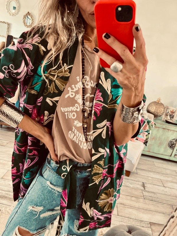 Producto - Kimono Bombay verde - 0