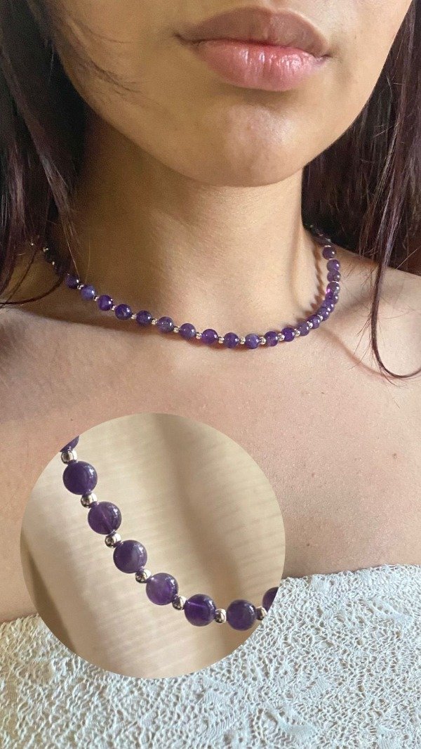 Producto - Gargantilla Amatista N6