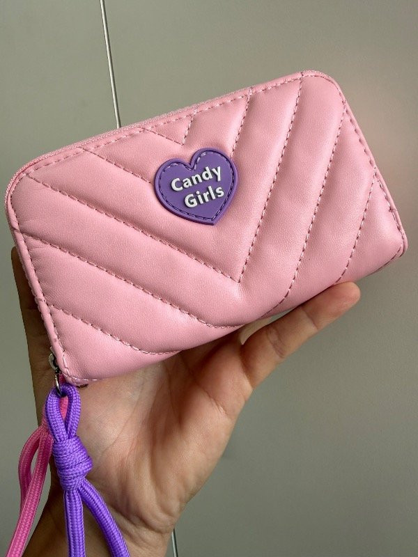 Producto - Billetera Candy Doble Rosa