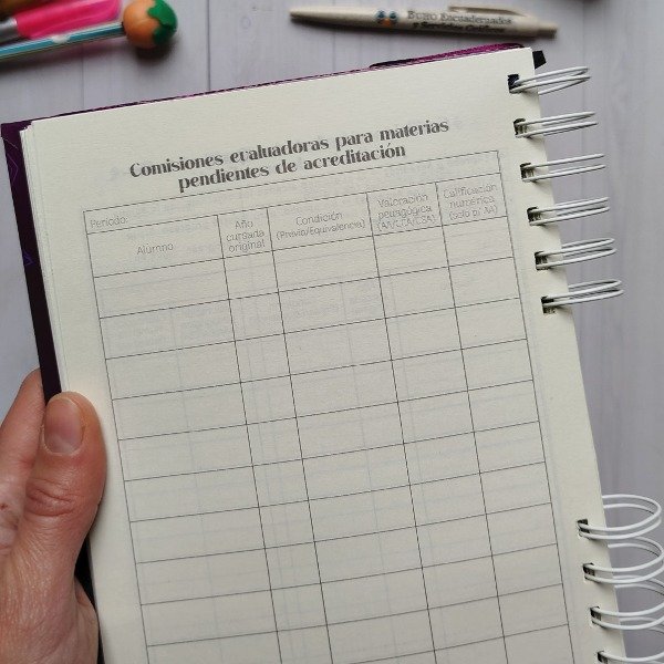 Producto - Agenda A5 Docente - 9