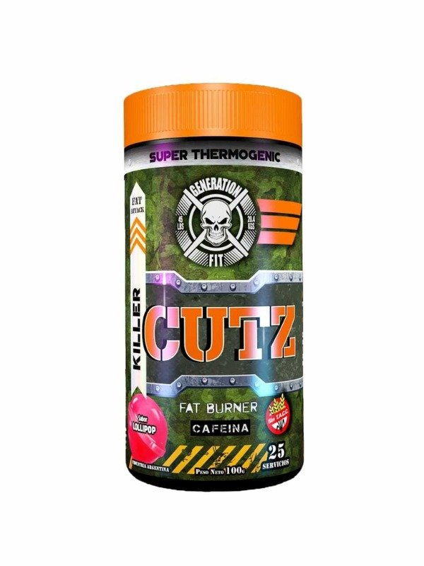 Producto - Killer Cutz Fat Burner En Polvo 25 Serv Generation Fit Sin Tacc