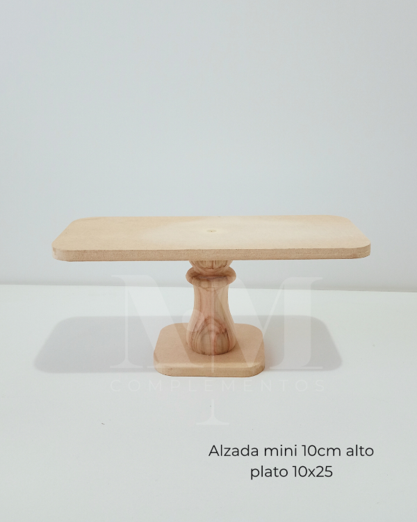 Producto - Alzada mini rectangular 10x10x25
