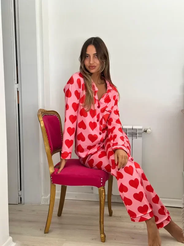 Producto - Pijama Modal Soft Corazones