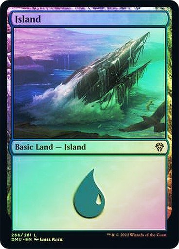 Producto - Island 266 Foil  Dominaria United