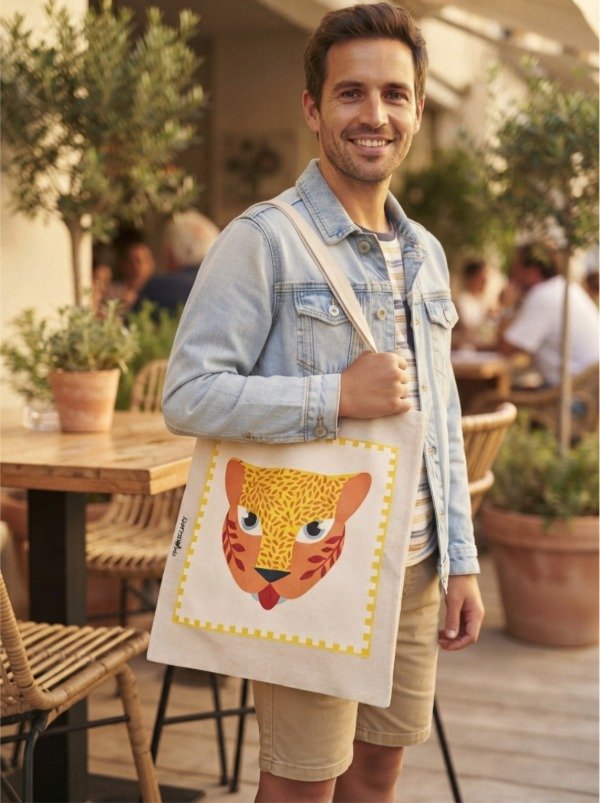 Producto - Tote bag Tigresa / 30x35 cm