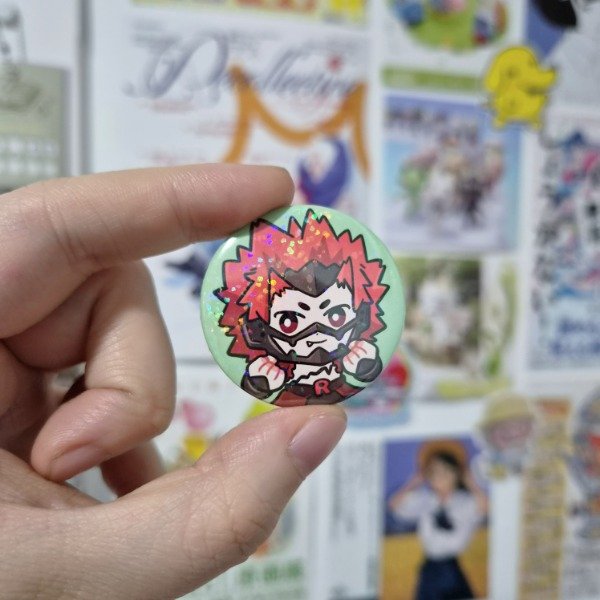Producto - Pin holográfico Kirishima