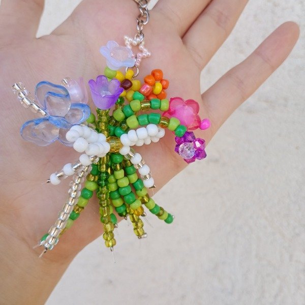 Producto - Llavero de flores mixtas