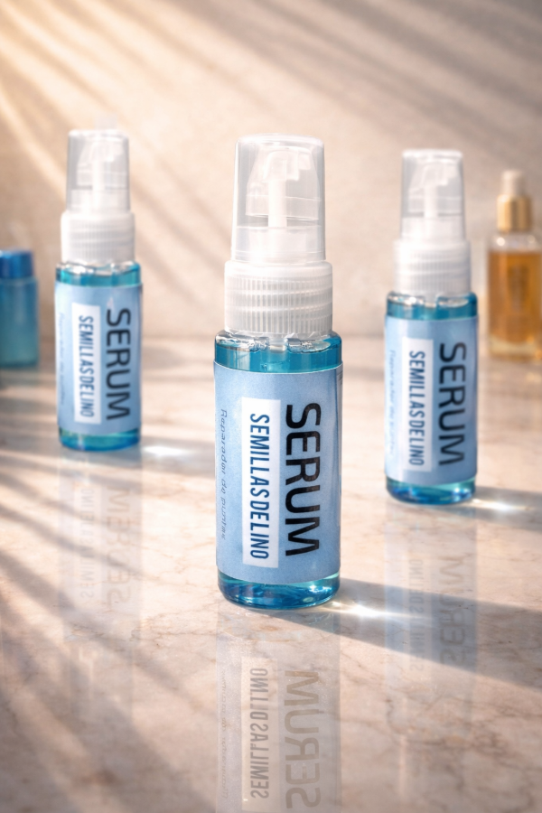 Producto - Comprando 3 sérum semi de lino v-blue x 30 ml