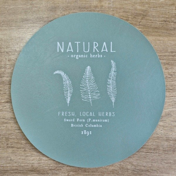 Producto - Set Individuales Natural Verde x4