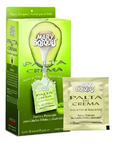 Producto - Pouch De 36 Sobres De Tratamiento De Palta Mary Bosques