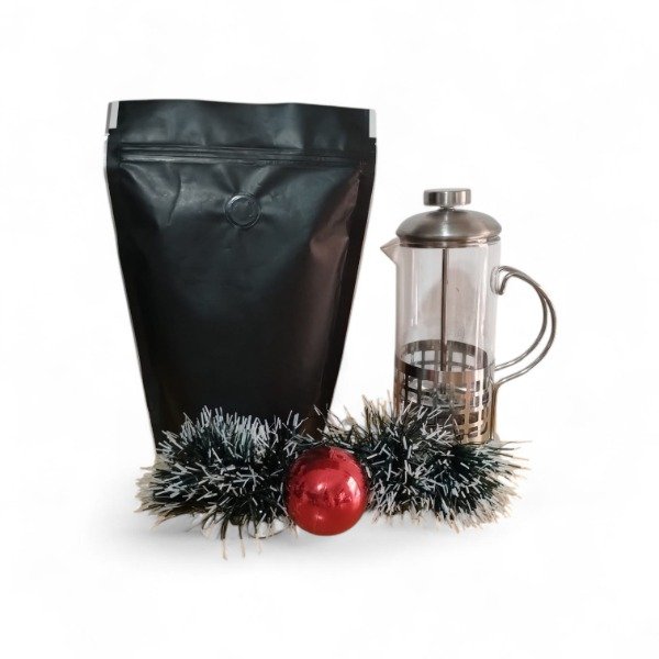 Producto - Promo Fiestas, Cafetera Prensa francesa 350 ml + 250gr de café de especialidad