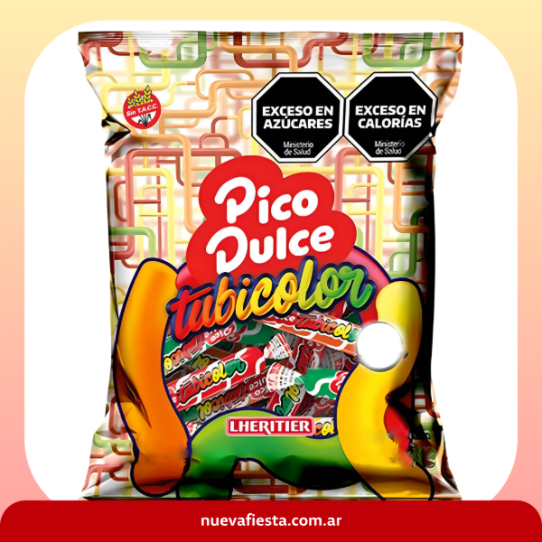 Producto - Masticables Pico Dulce Tubicolor 143u.