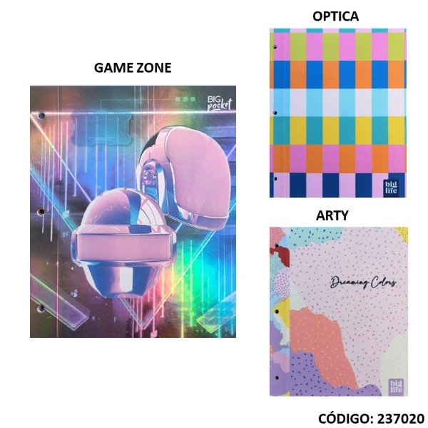 Producto - CARP N3 CARTONE BIG LIFE FANTASIA-Diseño sujeto a disponibilidad