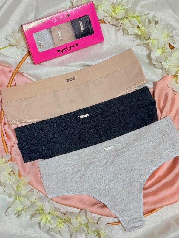 Producto - Art 10183 Sayka Culote Lees Con Cintura Algodón y Lycra Con Chapita