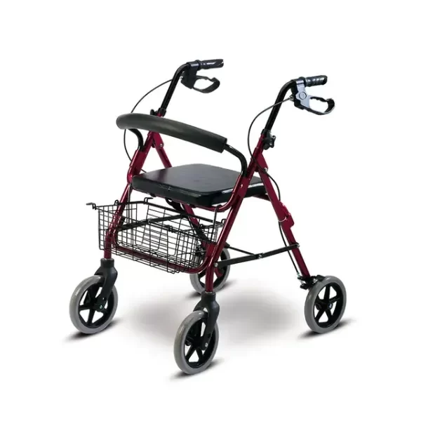 Producto - ANDADOR PLEGABLE CON ASIENTO CANASTO Y FRENOS