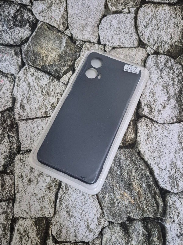 Producto - Funda silicone case Moto G34 azul