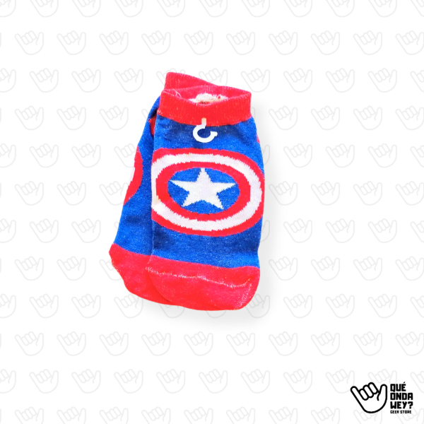 Producto - Soquete Infantil Capitán América