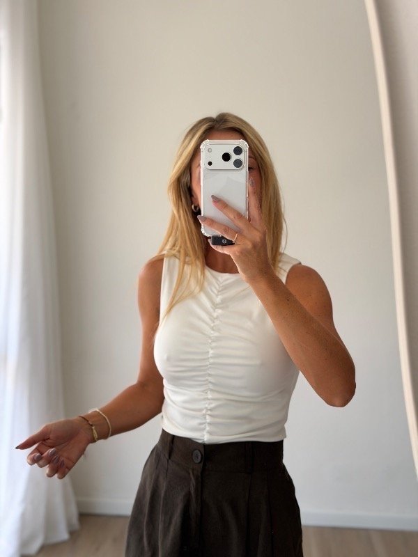 Producto - MUSCULOSA SOFT FRUNCE