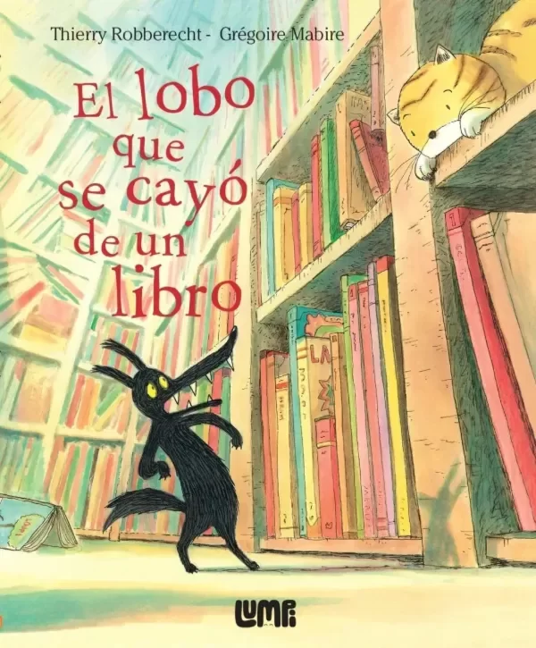 Producto - EL LOBO QUE SE CAYÓ DE UN LIBRO