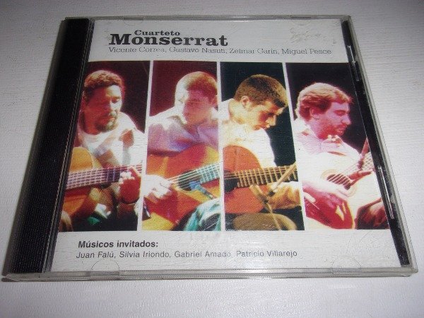 Producto - CD CUARTETO MONSERRAT CORREA GUSTAVO NASUTI ZELMAR GARIN PESCE 40A
