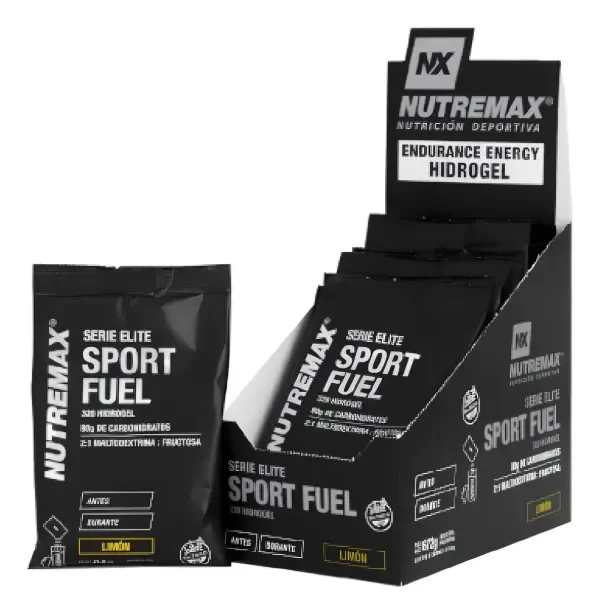 Producto - Nutremax Endurance Energy Sport Fuel 320 Hidrogel Limon 840g