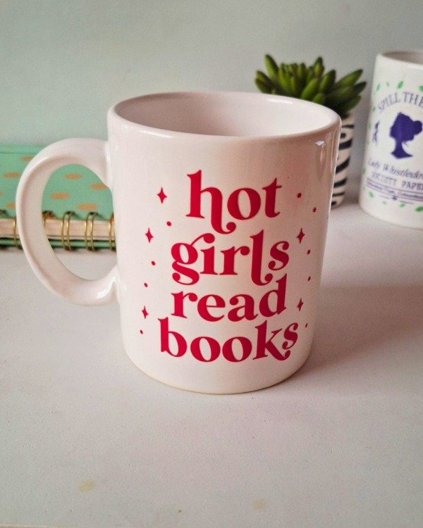 Producto - Taza "Hot girls read books"