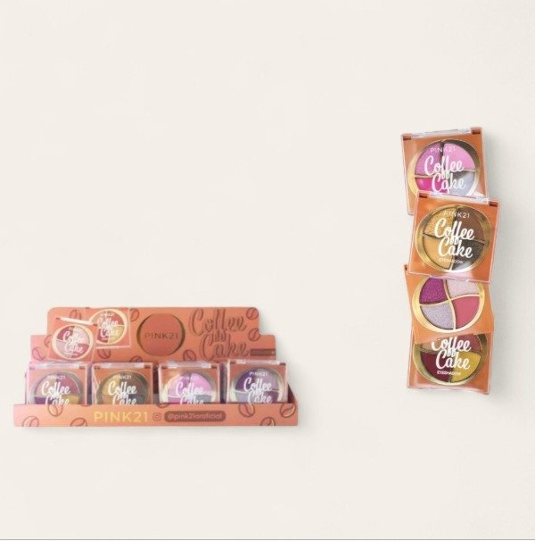 Producto - PALETA DE SOMBRA COFFEE - PINK 21