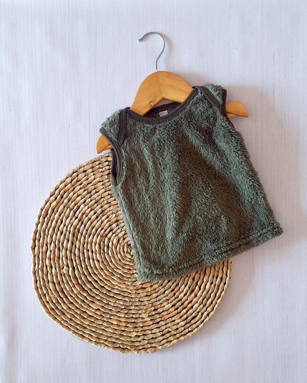 Producto - Chaleco CORDERITO (verde)