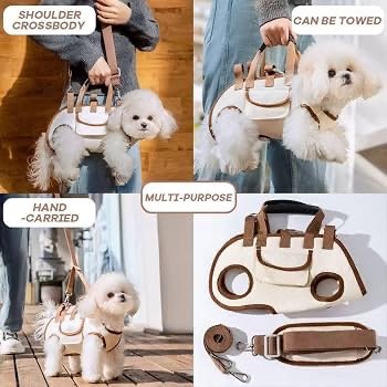 Producto - BOLSO ARNÉS TRANSPORTADOR CON BOLSILLO Y CORREAS - 1