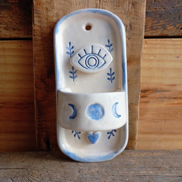 Producto - Altarcito para colgar "Ojo de la Suerte"